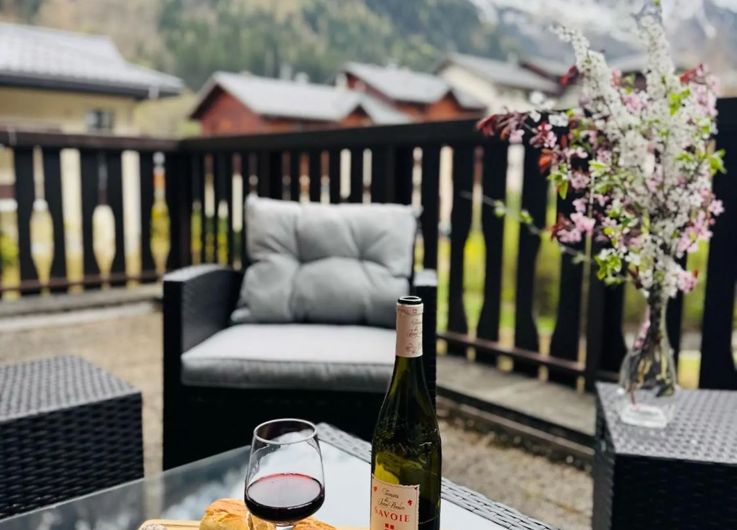 Appartement Vu Mont Blanc Parking Terrasse Chamonix
