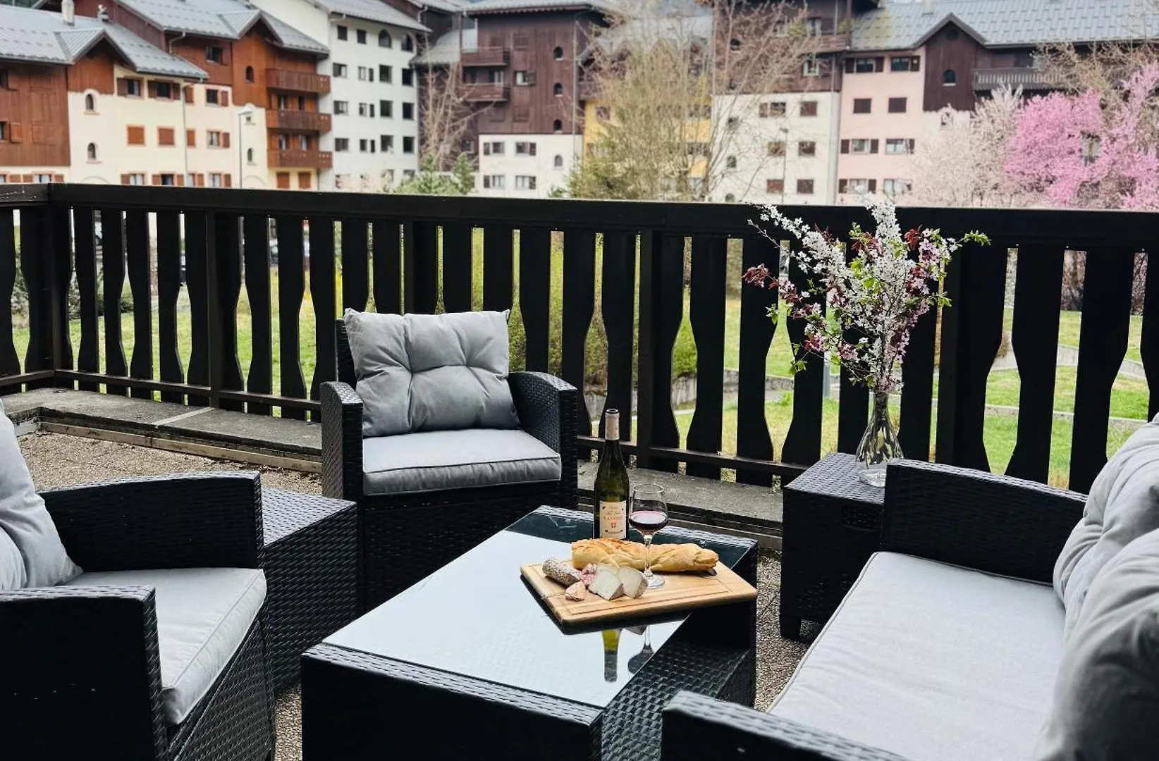 Appartement Vu Mont Blanc Parking Terrasse Chamonix France